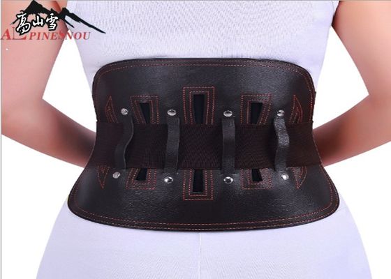 China Leather Steel Plates Lumbar Back Support Belt Relief The Pain Of Waist supplier