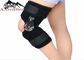 Adjustable Knee Fixation Brace / Neoprene Knee Brace Dual Purpose Black Color supplier